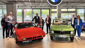 Das Autohaus Cuntz und BMW blicken auf ein halbes Jahrhundert erfolgreicher Zusammenarbeit zurück.
