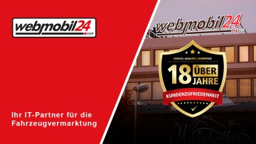 Online-Fahrzeugvermarkter: WebMobil24 feiert Volljährigkeit