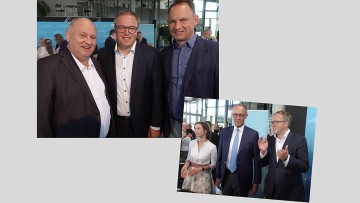 CDU-Wahlkampf in Thüringen - Auf Tour mit Friedrich Merz