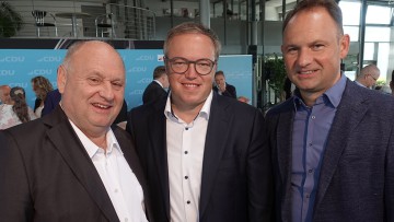 Helmut Peter, Mario Voigt und Andreas Peter