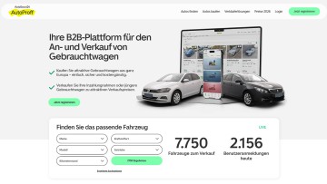 Screenshot der Website Autoproff.de