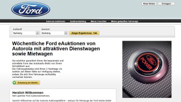 Themenauktionen: Neue Ford-Woche bei Autorola