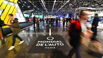 14/10/2024 ; Ouverture du Mondial de l' Auto 2024 au parc des expositions de la porte de Versailles, à Paris. Salon de l'automobile (Photo Franck Dubray) Paris, France, oct 2024. Paris Motor Show 2024