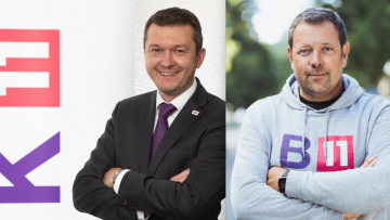 Jörn Everhard und Benjamin Klatt von Bank11