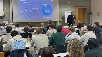 BCA-Manager Tobias Münch an der HfWU