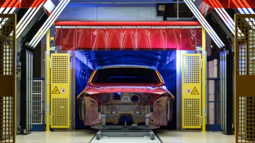 BMW Group Werk Leipzig, Lackiererei