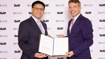 Kooperation: Sixt ordert 100.000 Elektroautos von BYD