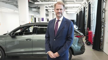 Peter Bosch, CEO der Volkswagen-Softwareunternehmens Cariad, ist bei der Eröffnung von dem Automotive Software Campus von Cariad, dem Softwareunternehmen des Volkswagen-Konzerns. 