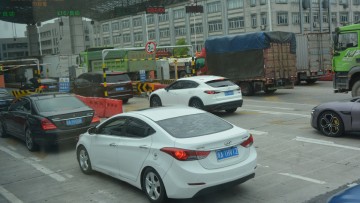 China Verkehr Stau Straße