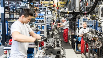 Deutz, Produktion, Motor