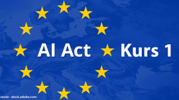 Flagge Sterne Europa EU-AI-Act