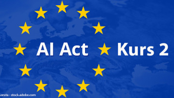 Flagge Sterne Europa EU-AI-Act Kurs 2