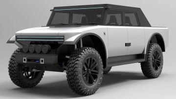 Fering Pioneer: Elektro-Offroader mit 7.000 Kilometern Reichweite