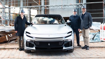 Feser-Graf Ferrari-Neubau in Nürnberg Richtfest