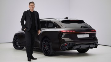 Gernot Döllner und der Audi A6