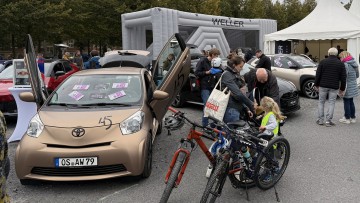 Das Autohaus Weller war Mobilitätssponsor des Giro Münsterland 2025