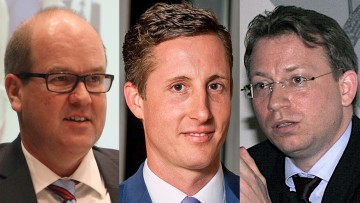 Klaus-Jürgen Heitmann, Stefan Kulas und Florian Riedelbl