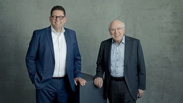 Lukas Walter (li.) übernimmt als neuer Vorsitzender der AVL-Geschäftsführung. Helmut List wechselt mit Ende Mai in den Aufsichtsrat.