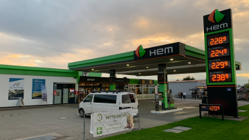 Die HEM Tankstelle Dardesheim