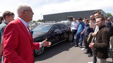HfWU-Sommerexkursion bei der Autoland AG im Mai 2025