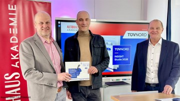 Christian Stallkamp, Steven Zielke und Ralph Meunzel im AUTOHAUS-Studio