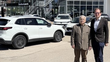Neue Doppelspitze am Mai: Klaus Dieter Breitschwert (r.) und Oliver Herbst