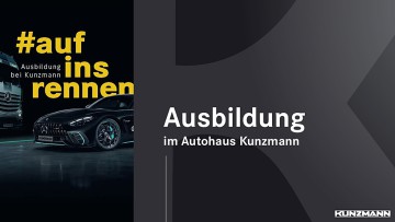 Ausbildungsstrecke im Autohaus Kunzmann
