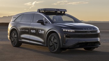 Lucid Gravity als Uber-Robotaxi
