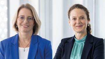 Manuela ­Voigt und Verena Roth