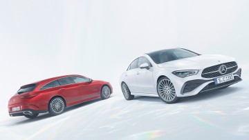 Mercedes-Benz CLA: Facelift für Coupé und Shooting Brake