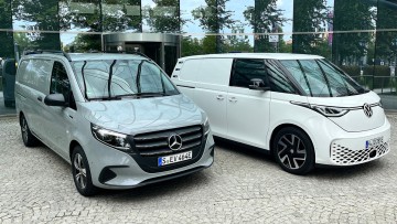 Mercedes eVito vs. VW ID.Buzz Cargo