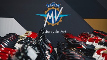 MV-Agusta Logo und Motorräder