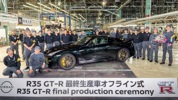 Der vorerst letzte GT-R ist im Nissan-Werk Togichi in Japan vom Band gelaufen.