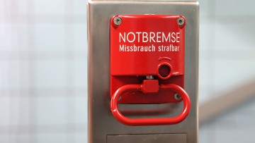 Notbremse; Notfall; Stopp