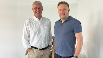 Peter Dietrich (li.) und Philipp Posselt