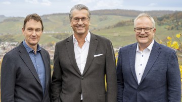 Peter Schloz (li.), Marcus Lorinser und Ludger Wendeler (re.)