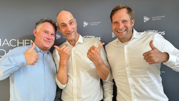 Philip Leuchtenberger, Steven Zielke und Martin Leuchtenberger