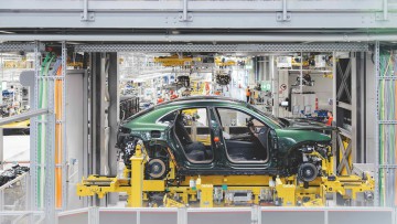 Porsche Macan Produktion Leipzig, Autoindustrie, Fertigung, Montage