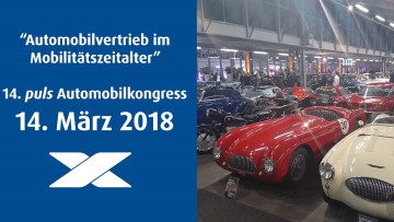 14. puls Automobilkongress am 14. März 2018: Menschen folgen Menschen
