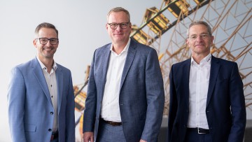 V.l.n.r.: Florian Rohkamm, Carsten Schildknecht und Lutz Kortlüke