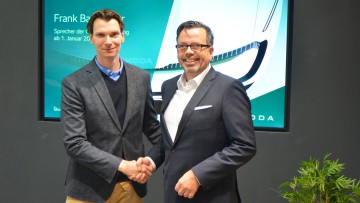 Skoda, Jan-Hendrik Hülsmann (li.), Frank Barwasser