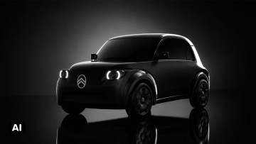Citroen Ente mit KI