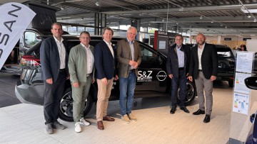 V. l.: Marcel Simon, Verkaufsleitung Süverkrüp, Klaus Kruse, Leiter Vertrieb & Marketing L&Z, Florian Becker, Geschäftsführer BWSolution, Christian
Süverkrüp, Geschäftsführer Süverkrüp, Hans-Werner Hauth, Geschäftsleitung L&Z, Damian Ahrens, Leitung Vert