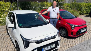 Thomas Djuren präsentiert den neuen Kia Picanto