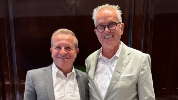 Verbandspräsidenten unter sich: Thomas Peckruhn (ZDK, li.) und Burkhard Weller (VAD)