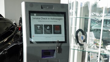 Autohaus Mense: Digitales Werkstatt-Terminal