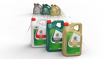 Castrol neue Verpackungen