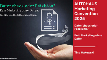 Startfolie des Vortrags von Tina Makowski von Veact