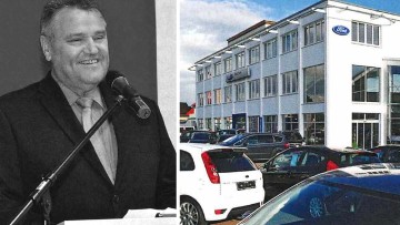 Toni Pielmeier, Geschäftsführer des Autohauses Bacher