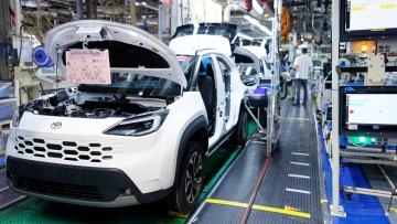 Toyota, Werk, Valenciennes, Produktion